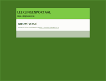 Tablet Screenshot of eduweb.greijdanus.nl