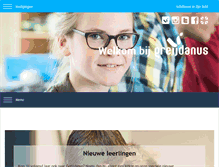 Tablet Screenshot of greijdanus.nl